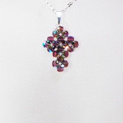 Pendant 30cm - Theophanie-Silver Chain - Pendant 30cm - Laiton argenté